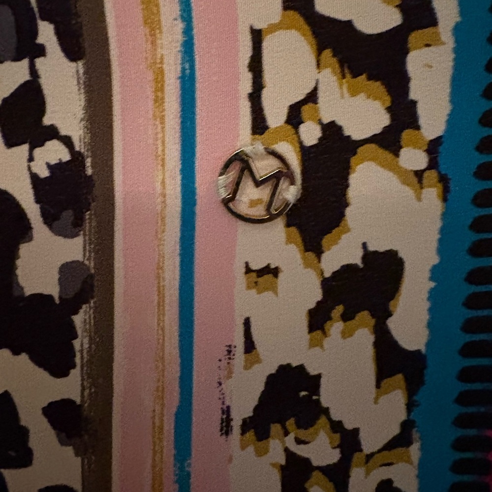 Marie Oliver Vibrant Striped Wrap Blouse - Picture 6 of 9